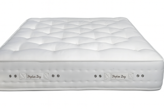 100% Organic Wool 1200 Pocket Spring Quilted Mattress