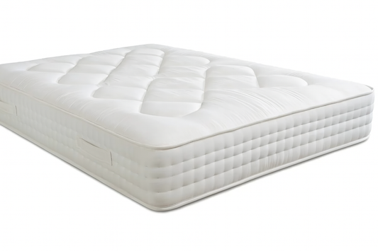 Bonnell coil spring 100% Organic Quilted Mattress